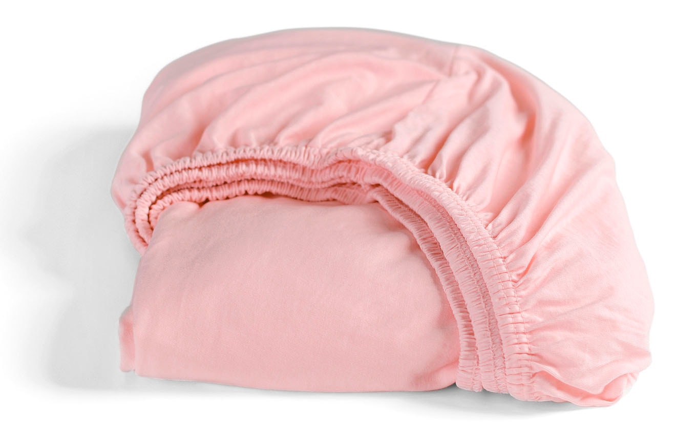 Cinderella Spannbettlaken "Jersey" bügel- und knötchenfrei, bis 25 cm Höhe von Cinderella