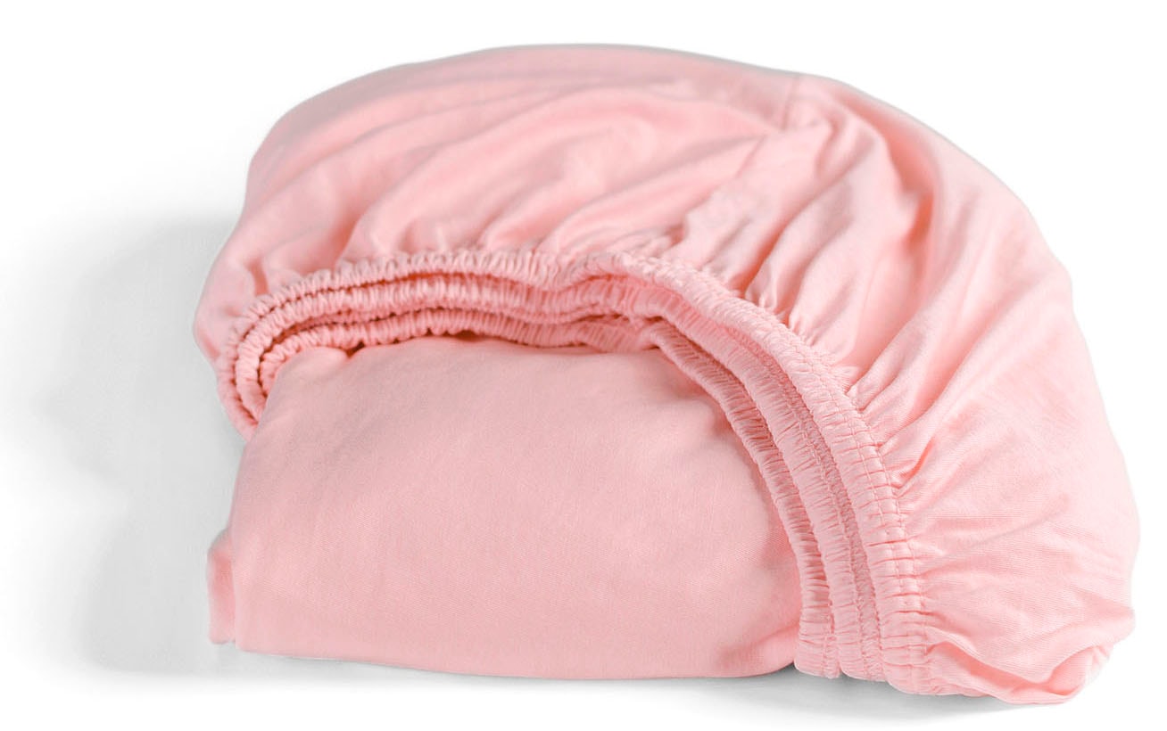 Cinderella Spannbettlaken "Jersey" bügel- und knötchenfrei, bis 25 cm Höhe von Cinderella