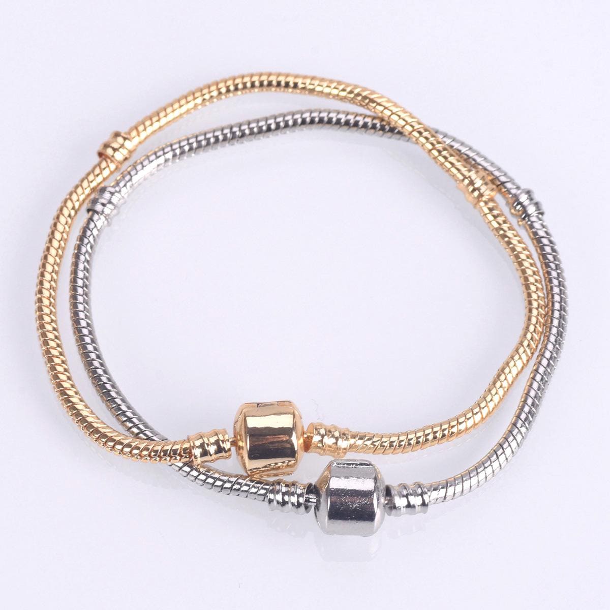 5 Stück 18 Mm/19 20 21 cm 22 Gold Silber Schlangenkette Armbänder Box Verschluss Fit European Charms Beads Für Diy Schmuck Armband Zubehör 5 Stück 18 Mm/19 20 21 cm 22 Gold Silber Schlangenkette Armbänder Box Verschluss Fit European Charms Beads Für Diy Schmuck Armband Zubehör von Cinderellaroom