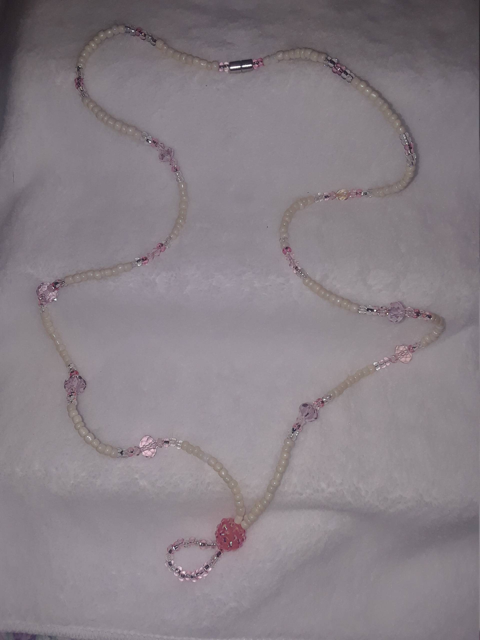 Namensschild-Lanyard in Creme Und Pink Auch Als Schlüsselanhänger Verwendbar Namensschild-Lanyard in Creme Und Pink Auch Als Schlüsselanhänger Verwendbar von CindysmagneticsShop