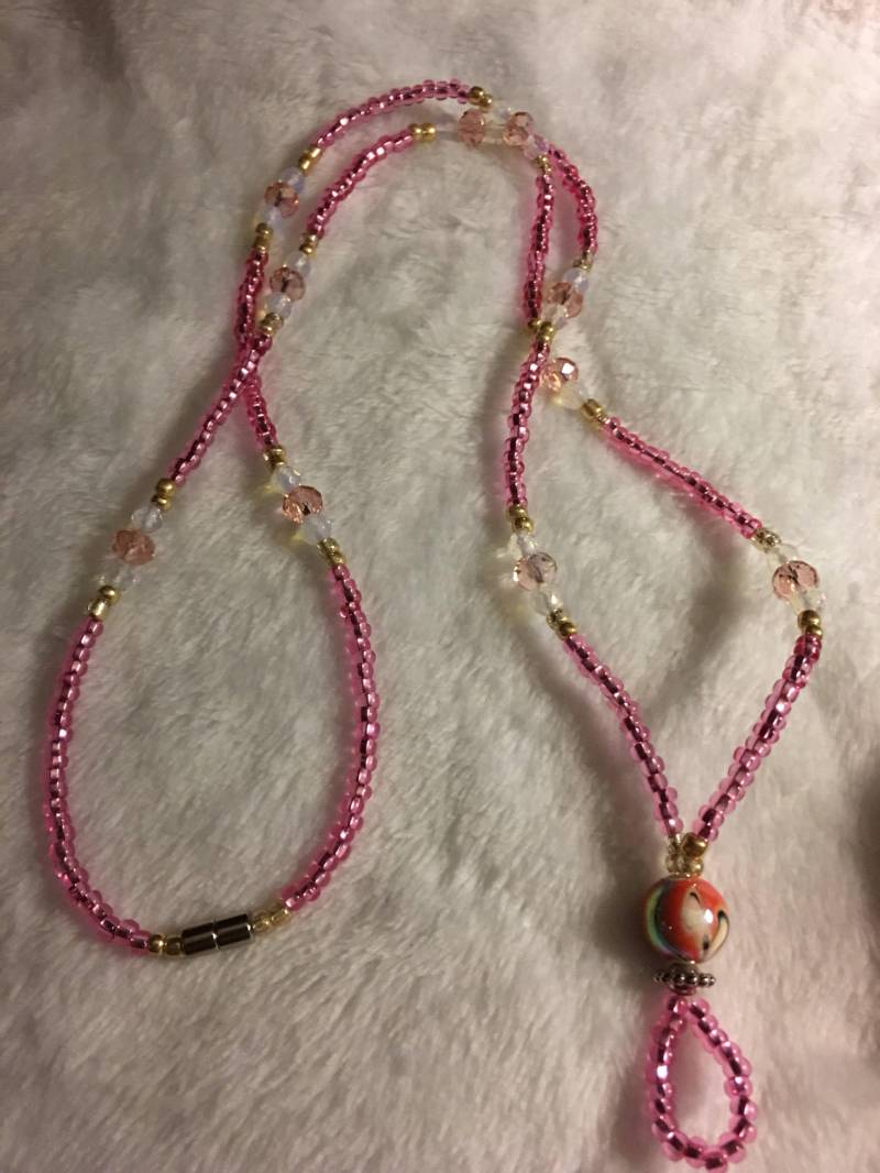 Rosa Namensschild-Lanyard Auch Als Schlüsselanhänger Verwendbar Rosa Namensschild-Lanyard Auch Als Schlüsselanhänger Verwendbar von CindysmagneticsShop