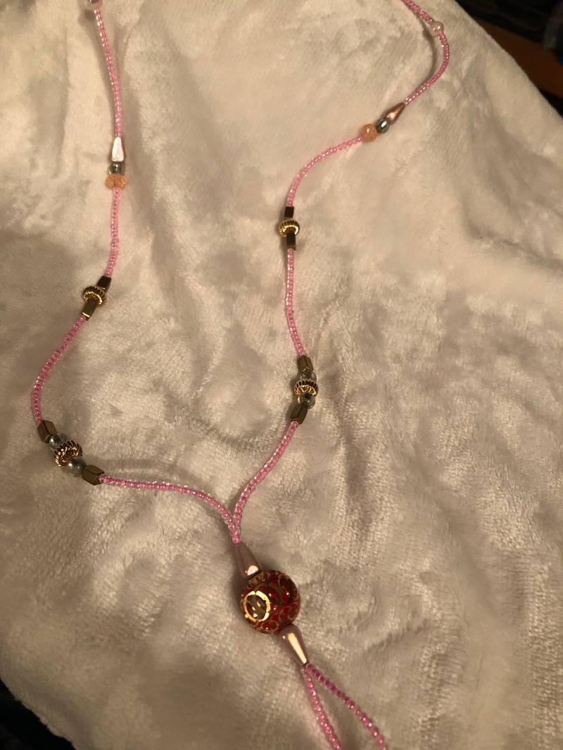 Rosa Namensschild-Lanyard. Schlüsselanhänger Rosa Namensschild-Lanyard. Schlüsselanhänger von CindysmagneticsShop