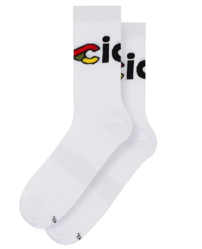 Cinelli Unisex Ciao Radsocken, weiß, L-XL von Cinelli