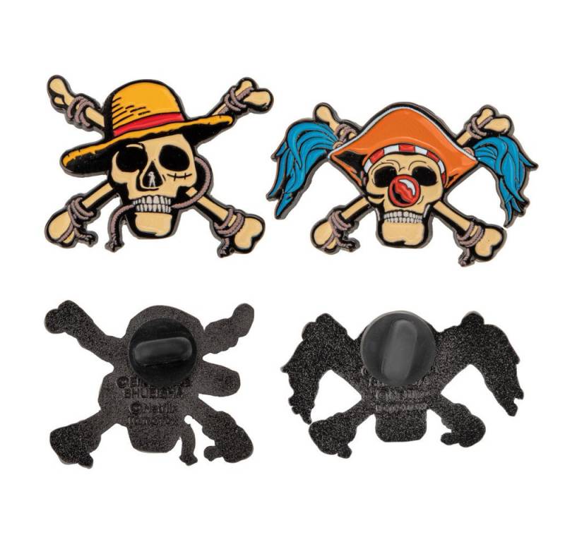 Cinereplicas Anstecknadel One Piece Ansteck-Pins 2er-Pack Luffy & Buggy Cinereplicas Anstecknadel One Piece Ansteck-Pins 2er-Pack Luffy & Buggy von Cinereplicas
