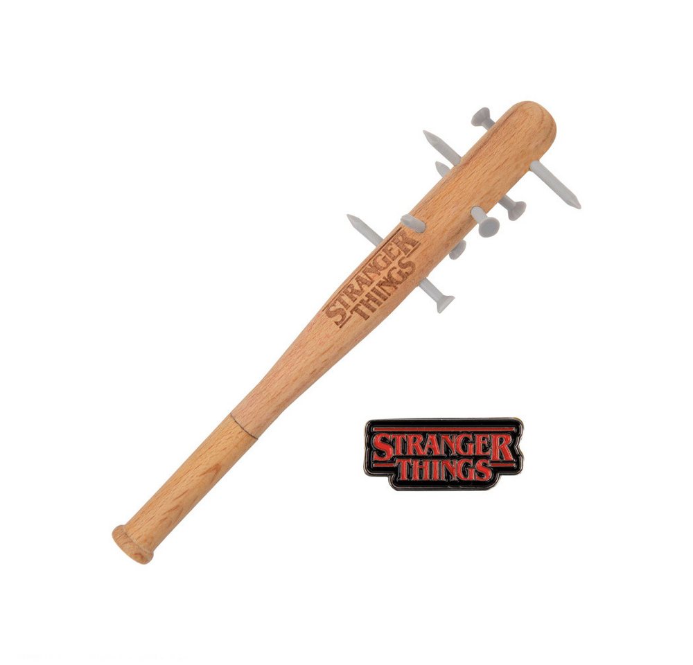Cinereplicas Anstecknadel Stranger Things Stachelige Schlägerkugelschreiber & Stranger Things An von Cinereplicas
