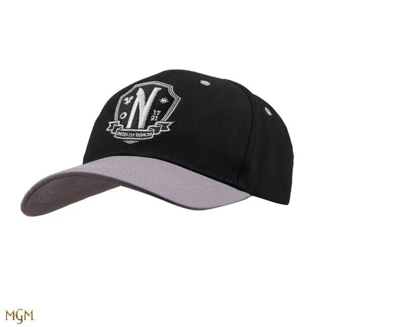 Cinereplicas Baseball Cap Baseball cap Nevermore Academy grey - Wednesday (1-St) von Cinereplicas