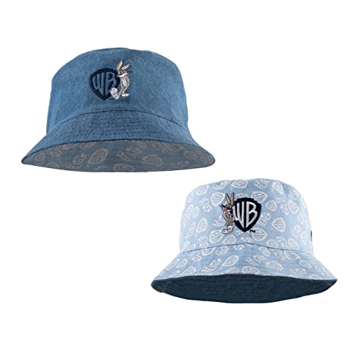 Cinereplicas - Bugs Bunny Reversible Bob Einheitsgröße 100% Baumwolle - Offiziell lizenziert von Cinereplicas