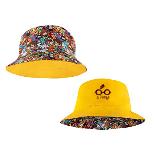 Cinereplicas Harry Potter - Funky Harry Wendbar Eimerhut 100% Baumwolle - Offizielle Lizenz von Cinereplicas