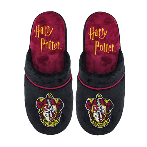 Cinereplicas Harry Potter Hausschuhe - Cuff Clog - Pillow Walk - Premium dauerhafte Qualität - Erwachsene (M/L, Gryffindor) von Cinereplicas