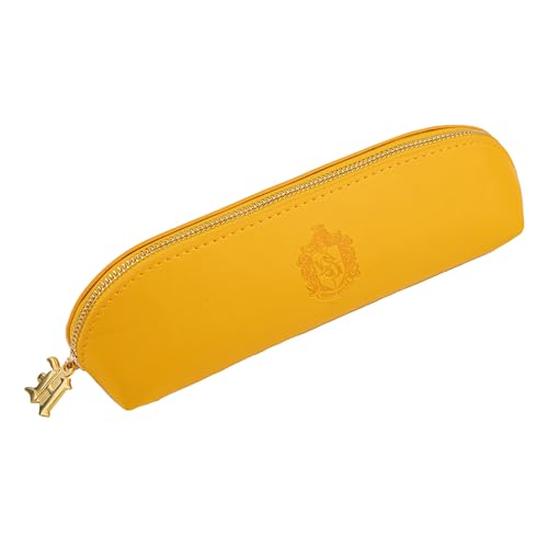 Cinereplicas Harry Potter - Hufflepuff Federmäppchen - PU Leder - Offizielle Lizenz von Cinereplicas