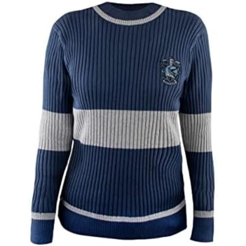 Cinereplicas Harry Potter - Quidditch-Pullover Ravenclaw - XS/Kids - Offizielle Lizenz von Cinereplicas