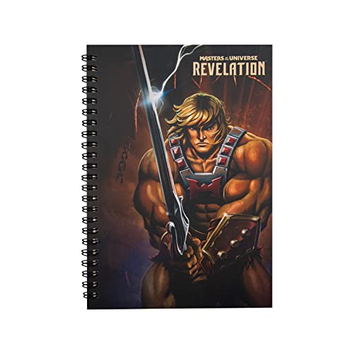 Cinereplicas MOTU - He-Man Spiralnotizbuch 120p 14.5 * 21cm - Offizielle Lizenz von Cinereplicas