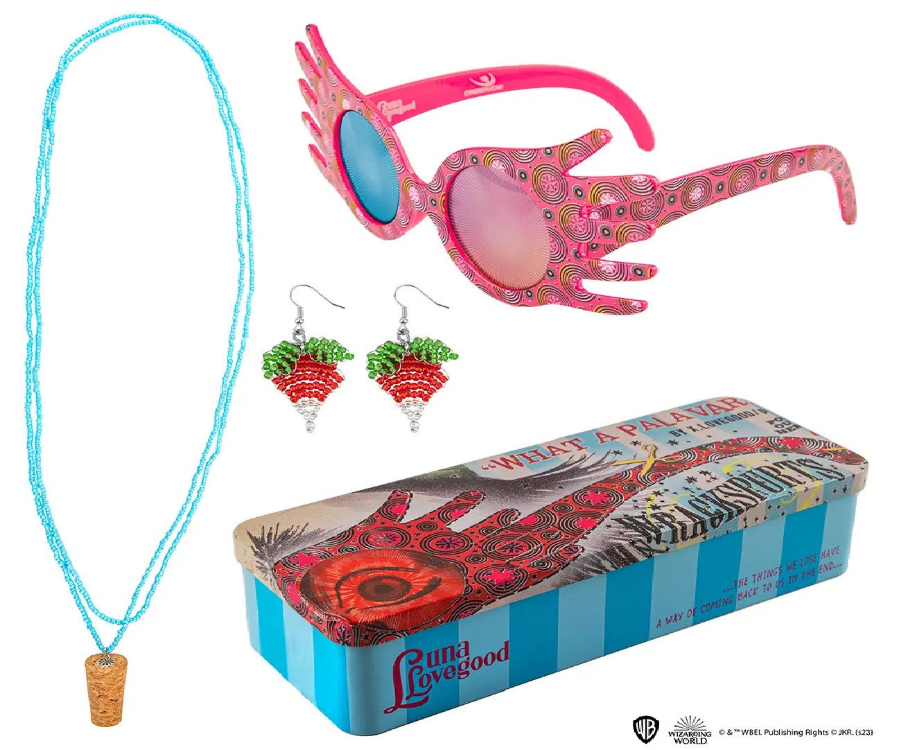 Cinereplicas Schmuckset Luna Lovegood Spectrespecs Schmuck Dreier-Set - Harry Potter (1-tlg) von Cinereplicas