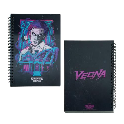 Cinereplicas Stranger Things - Vecna Lenticular Notebook - 14.5 * 21cm 120p - Offizielle Lizenz Cinereplicas Stranger Things - Vecna Lenticular Notebook - 14.5 * 21cm 120p - Offizielle Lizenz von Cinereplicas