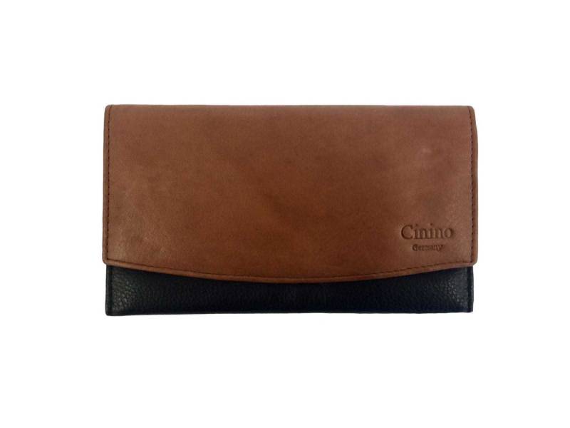 Cinino Geldbörse KÄTHE, Geldbörse Geldbeutel Langbörse Portemonnaie Lederbörse von Cinino