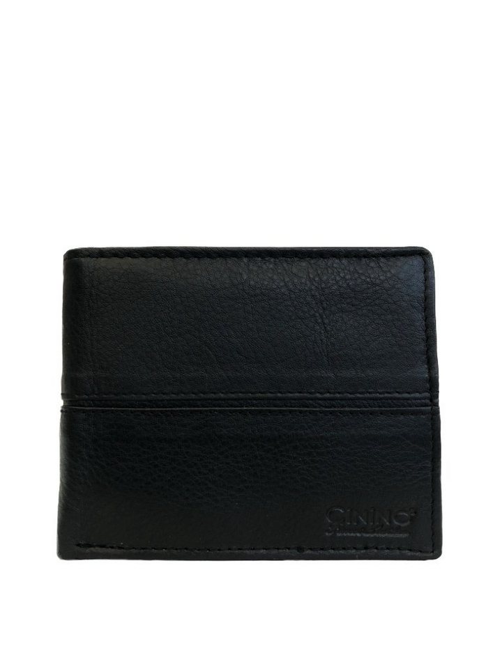 Cinino Geldbörse STAN, Lederbörse mit 3 Scheinfächern von Cinino