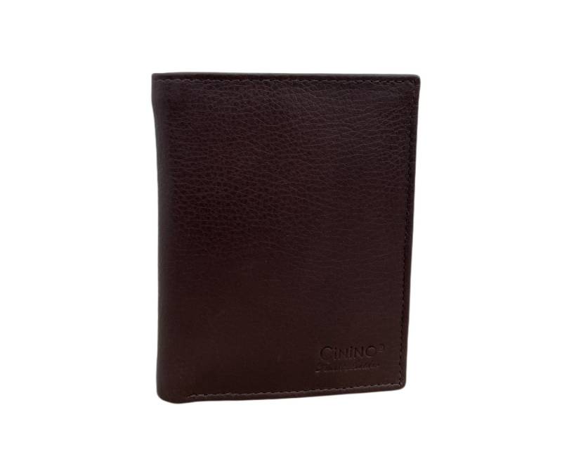 Cinino Geldbörse Terry, Lederbörse Geldbeutel Hochformat von Cinino