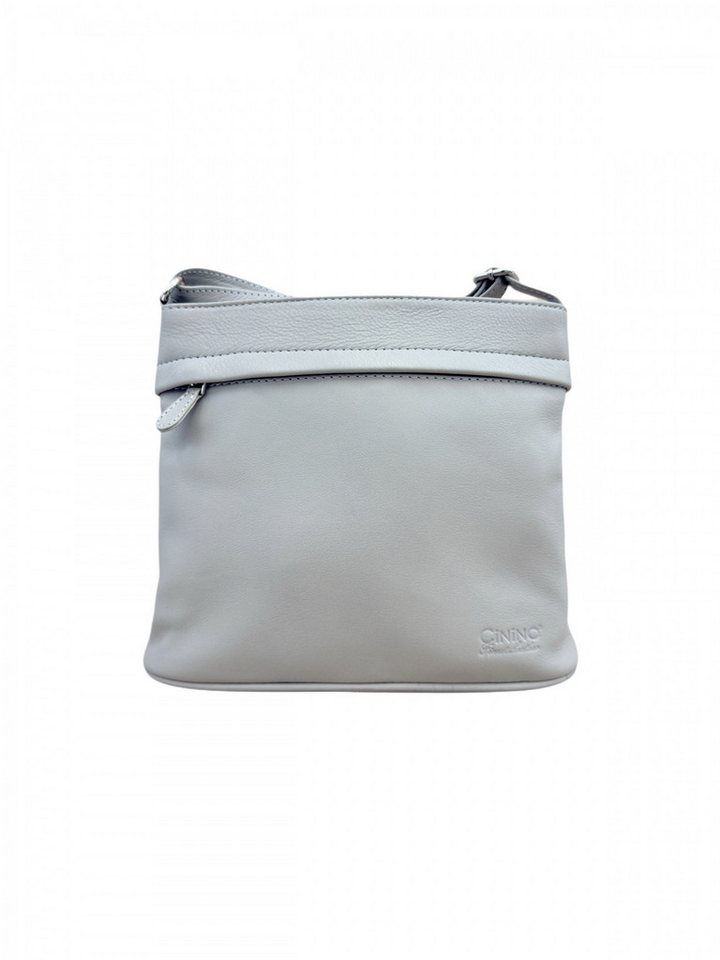 Cinino Handtasche Alessia (1-tlg), Umhängetasche Ledertasche mit verstellbaren Schulterriemen von Cinino