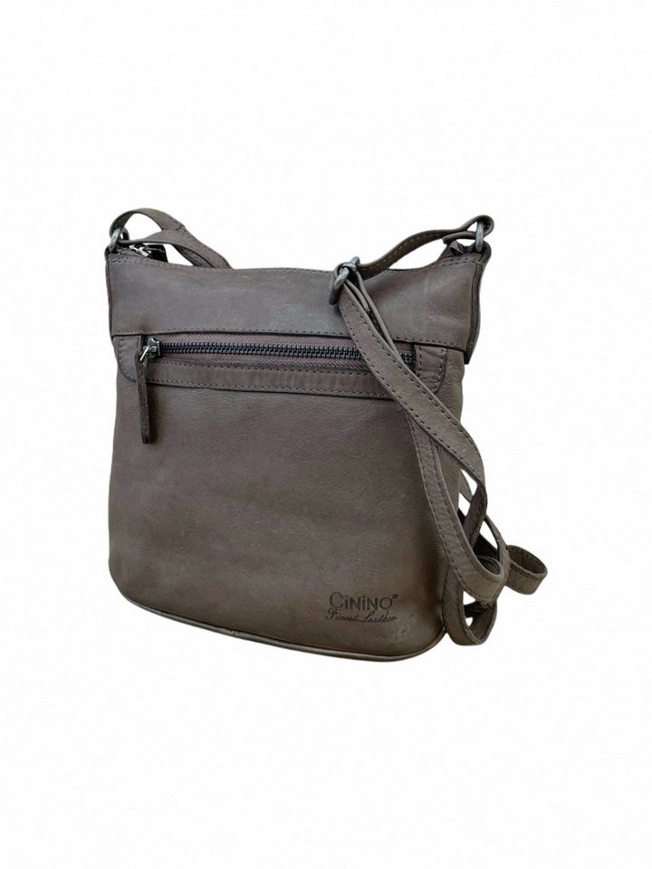 Cinino Handtasche FIONA, Washed Ledertasche Umhängetasche von Cinino