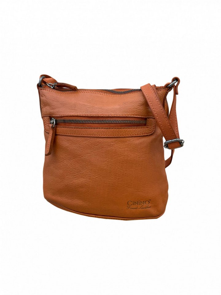 Cinino Handtasche FIONA, Washed Ledertasche Umhängetasche von Cinino