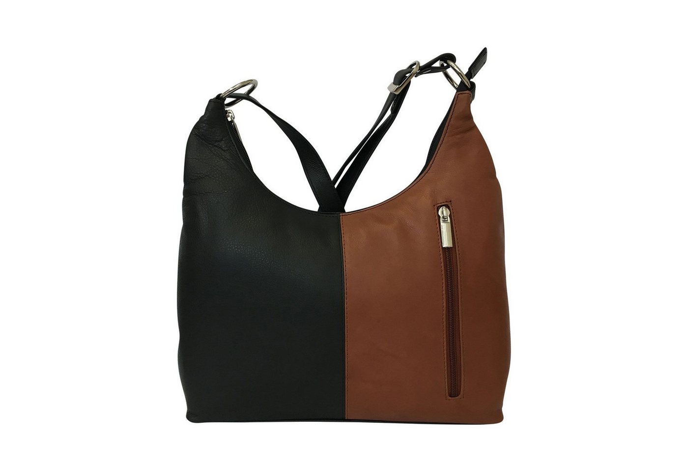 Cinino Handtasche Lara, Ledertasche Umhängetasche Crossbody Bag von Cinino