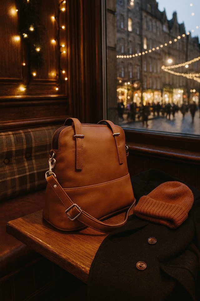 Cinino Handtasche Martha, Ledertasche Kurzgriff mit zusätzlichem Lederschulterriemen Cinino Handtasche Martha, Ledertasche Kurzgriff mit zusätzlichem Lederschulterriemen von Cinino