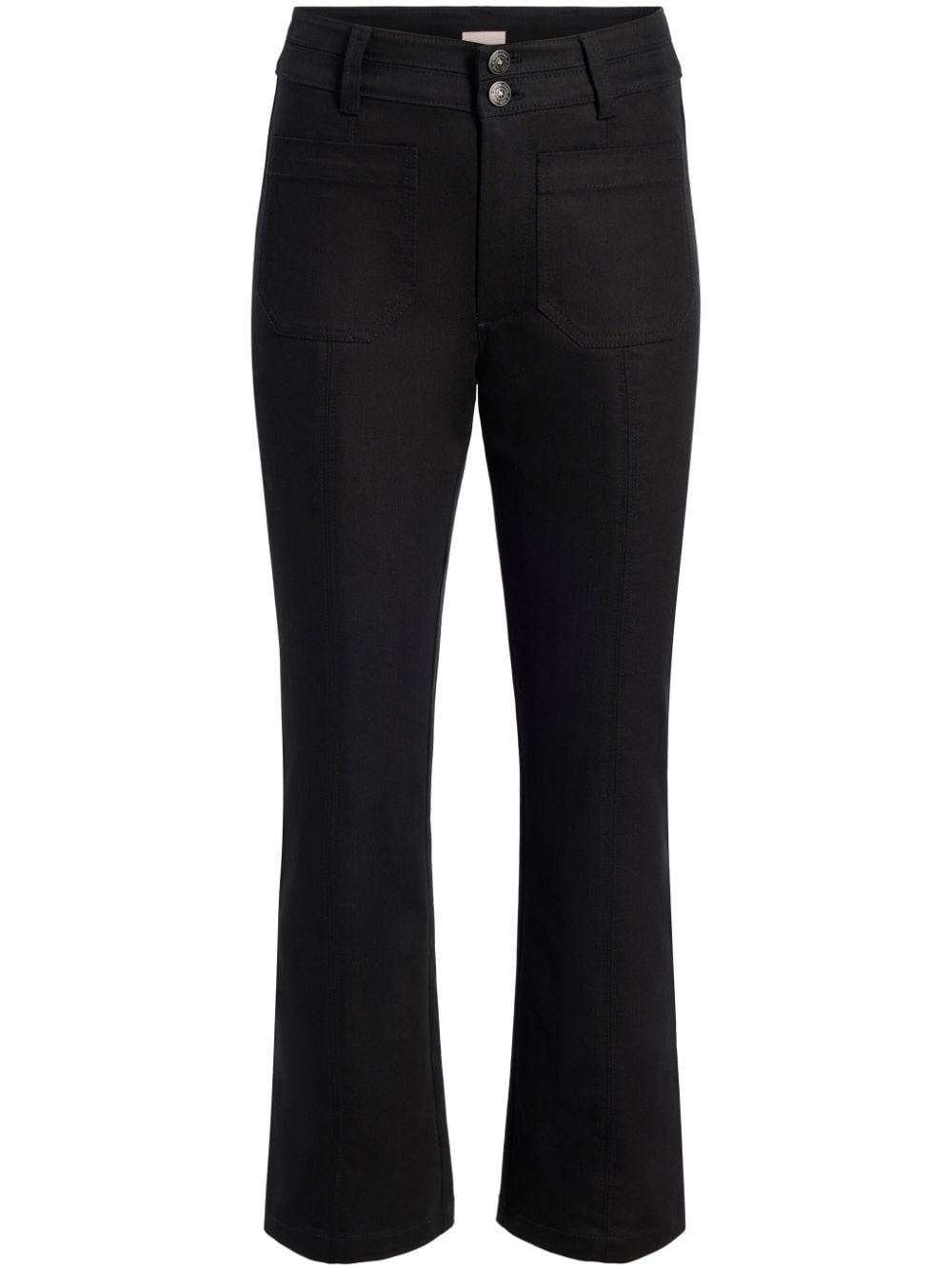 Cinq A Sept Dorothea Cropped-Jeans - Schwarz von Cinq A Sept