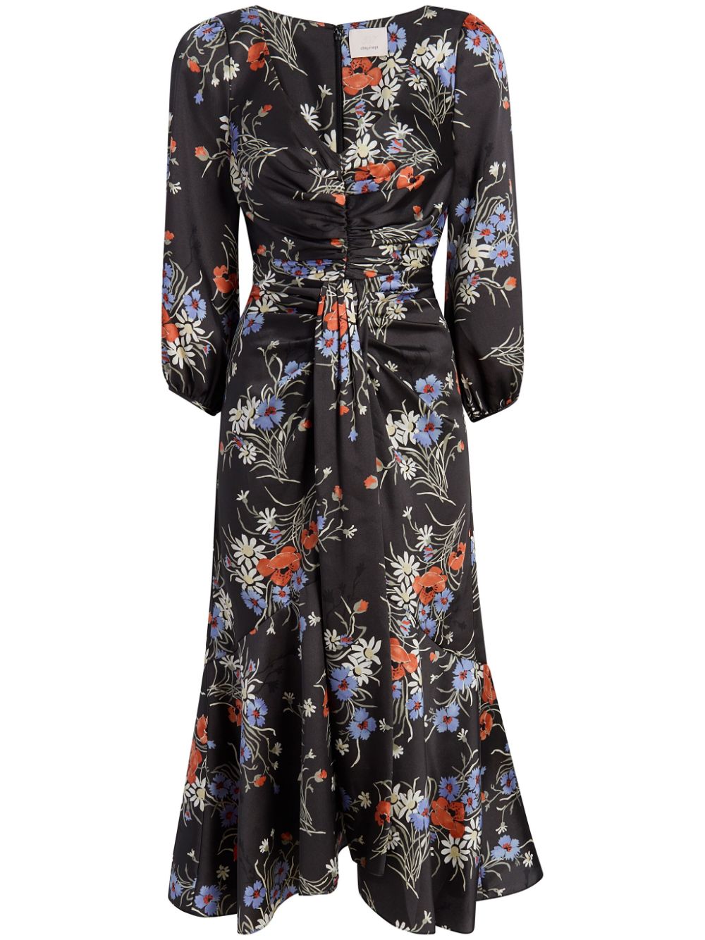 Cinq A Sept Kleid mit Blumen-Print - Schwarz von Cinq A Sept