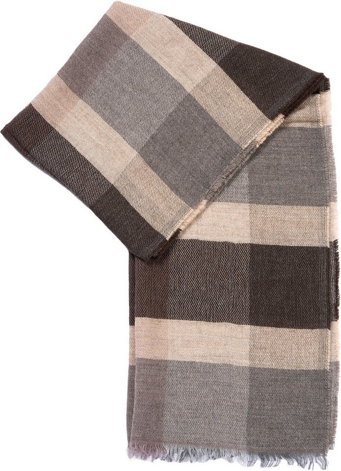 Cinque Strickschal MELBOURNE, aus weichem Material mit Steifen Optik, made in Italy von Cinque