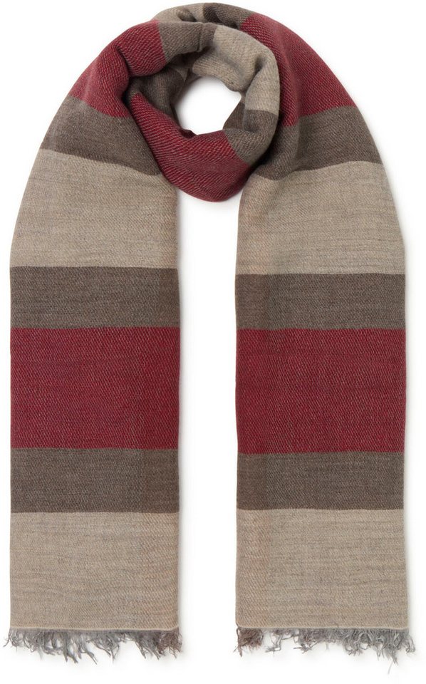 Cinque Strickschal MELBOURNE, aus weichem Material mit Steifen Optik, made in Italy von Cinque