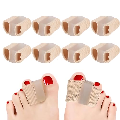 8 Stück Hallux Valgus Korrektur,Hallux Valgus,Zehenspreizer Hallux Valgus,Hallux Valgus Zehenspreizer Kit,Zehenspreizer Damen Geeignet für Überlappende Zehen Bei Ballenvalgus von Cinsersr