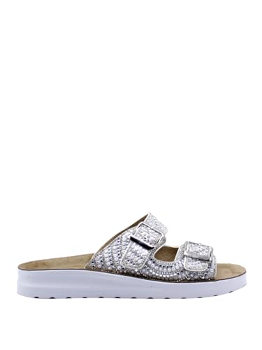 Cinzia Soft Damen-Sandalen - Weiß Modell MQ422 MQ422 Leder, Weiß, 38 EU Cinzia Soft Damen-Sandalen - Weiß Modell MQ422 MQ422 Leder, Weiß, 38 EU von Cinzia Soft
