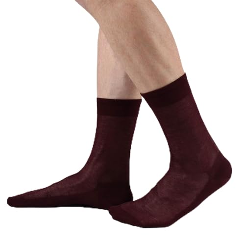 Ciocca Herren Kurzsocken Glatt in 100% Schottischer Baumwolle - 3/6 Paar - Made in Italy - Drei Größen [311/1_081_105_3] von Ciocca
