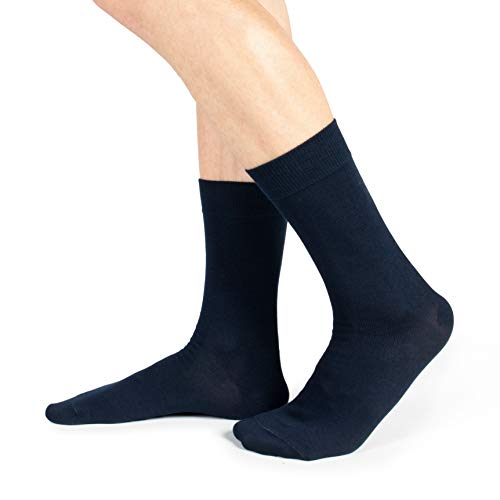 Ciocca Herren-Socken Kurz Warm Gezwirnte Baumwolle Strapazierfähig - 6 Paar [450/1W_085_I_6] von Ciocca