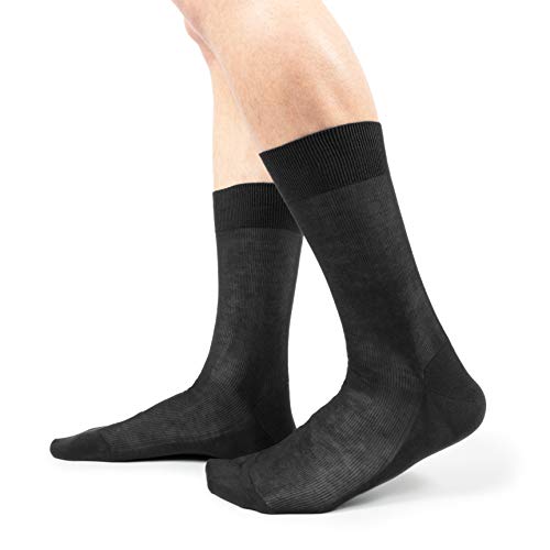 Ciocca Kurzsocken im Rippenmuster aus 100% Baumwolle Scottish Thread - 3/6 Paar - MADE IN ITALY [881/1_089_125_6] von Ciocca