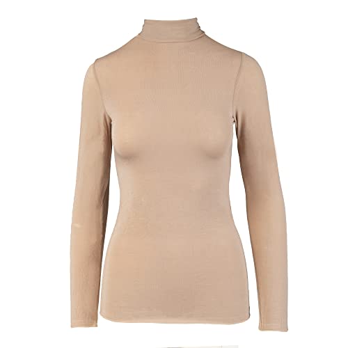 Ciocca Pura Knit Damen Kaschmir langärmelige Spitze Unterwäsche elegant warm [P0714C_NOC_S_1] von Ciocca