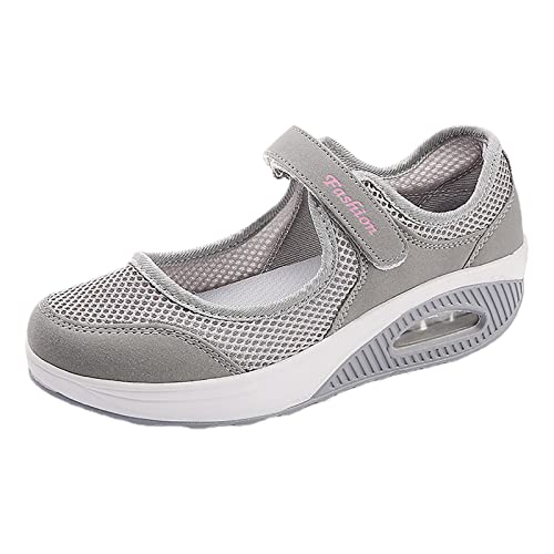 Orthopädische Damen-Sneaker | Mesh Damen Air Cushion Slip-On Orthopädische Wanderschuhe - Wanderschuhe, Luftpolster, rutschfeste Freizeitschuhe, Sportschuhe von Cipliko