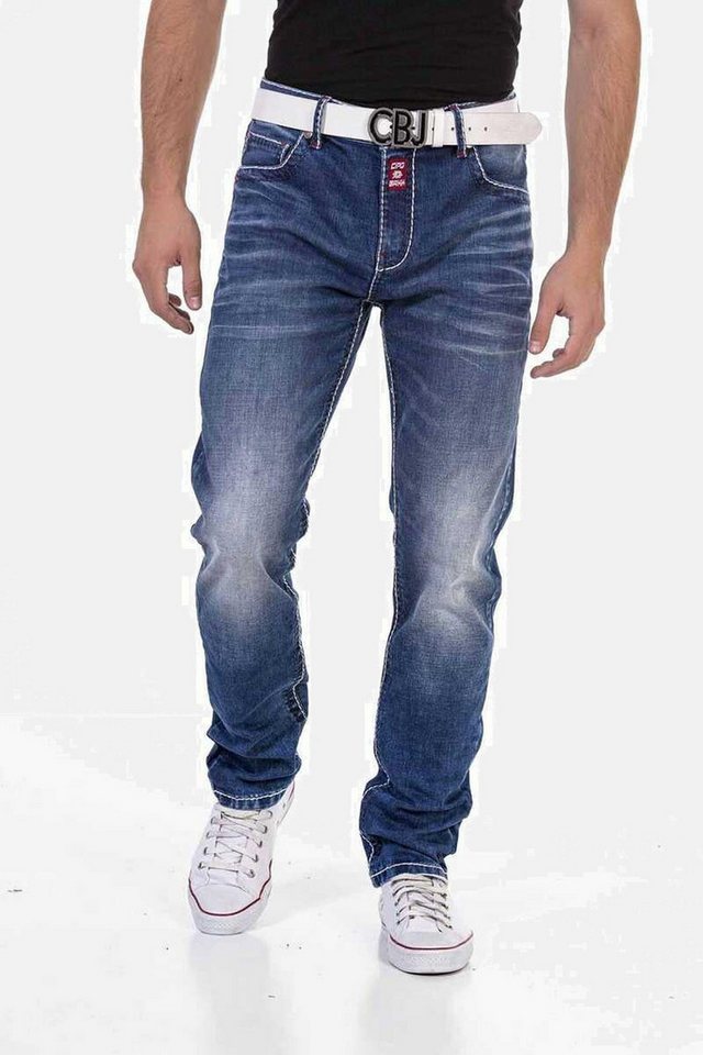 Cipo & Baxx 5-Pocket-Jeans Jeans im klassischen 5-Pocket-Style, CD704 von Cipo & Baxx