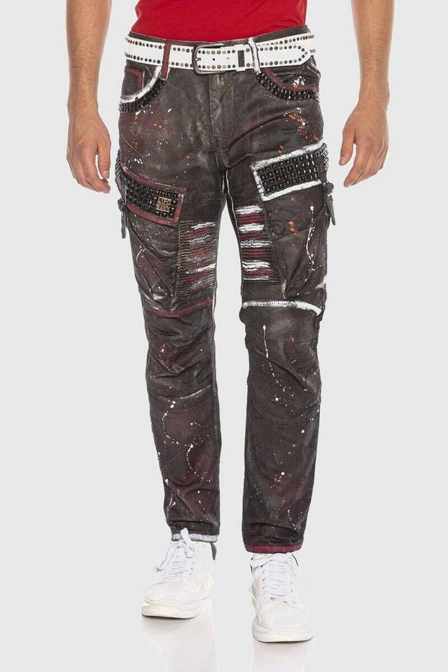 Cipo & Baxx 5-Pocket-Jeans Jeans mit coolem Print Cipo & Baxx 5-Pocket-Jeans Jeans mit coolem Print von Cipo & Baxx