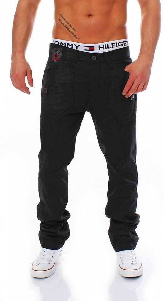 Cipo & Baxx Regular-fit-Jeans Cipo & Baxx C-1095 Regular Fit Herren Jeans Hose von Cipo & Baxx