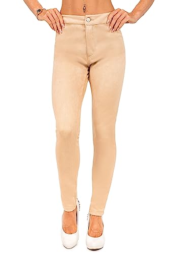 Cipo & Baxx Damen Hose WD486-bans Stone W26 von Cipo & Baxx