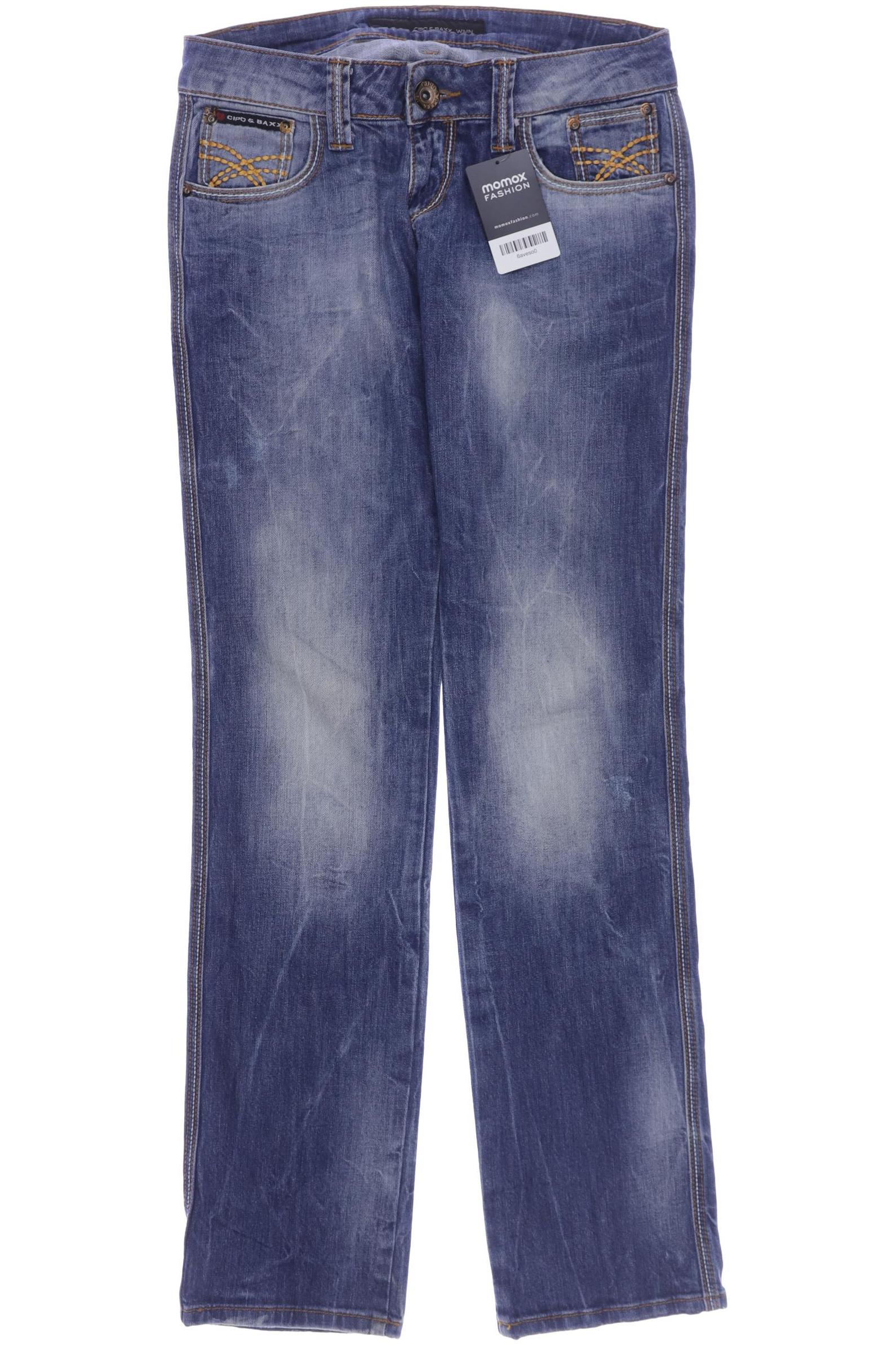 Cipo & Baxx Damen Jeans, blau von Cipo & Baxx