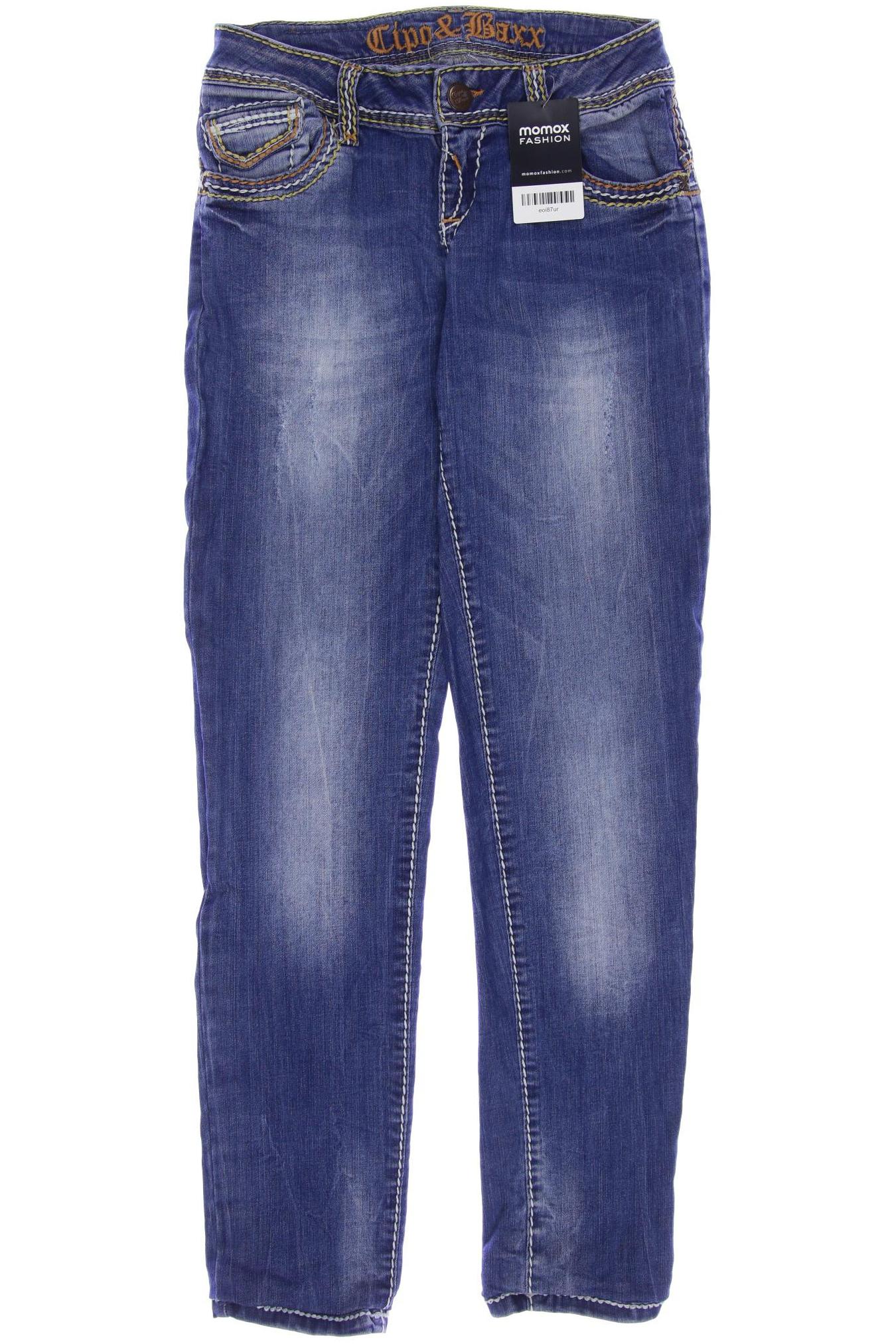 Cipo & Baxx Damen Jeans, blau von Cipo & Baxx