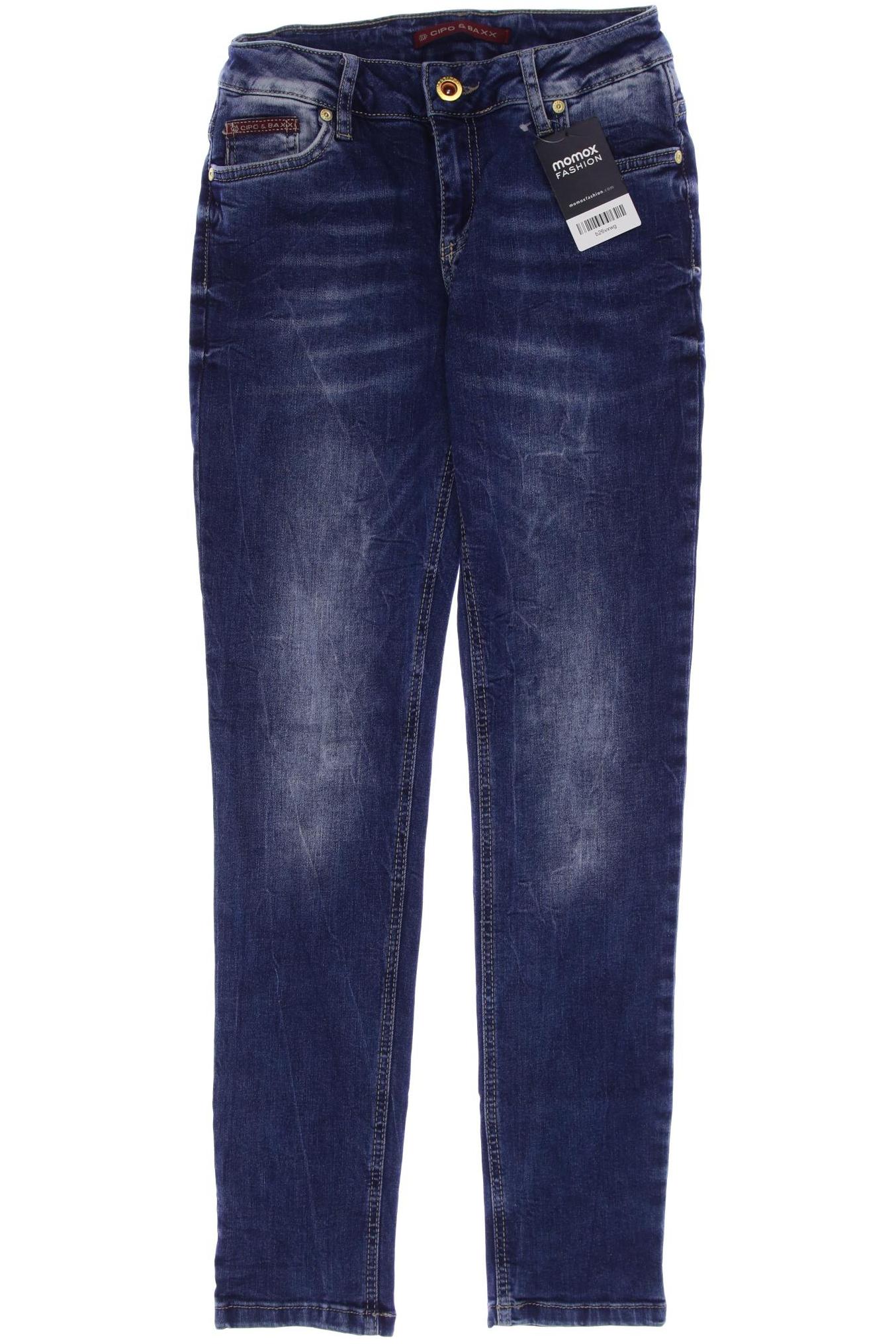 Cipo & Baxx Damen Jeans, marineblau von Cipo & Baxx