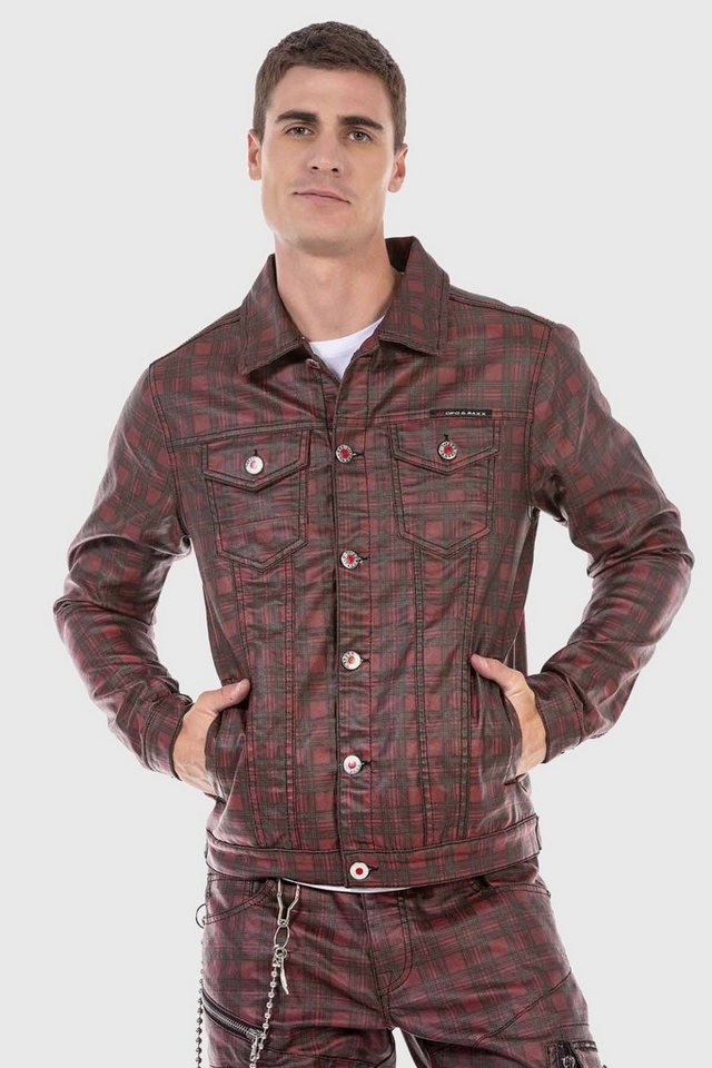 Cipo & Baxx Fieldjacket Jacket in Jeansoptik von Cipo & Baxx