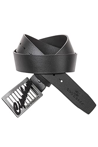 Cipo & Baxx Herren Gürtel Logo-Schließe Leder Belt CG191 Schwarz Gr.110 Cipo & Baxx Herren Gürtel Logo-Schließe Leder Belt CG191 Schwarz Gr.110 von Cipo & Baxx