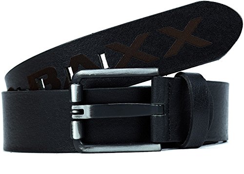 Cipo & Baxx Herren Gürtel Modell 02 schwarz 95cm x 4,7cm von Cipo & Baxx