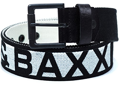 Cipo & Baxx Herren Gürtel Modell 05 Schwarz 110cm x 4,7cm von Cipo & Baxx