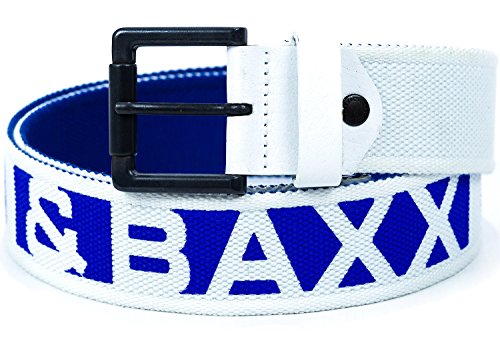 Cipo & Baxx Herren Gürtel Modell 05 Weiß 110cm x 4,7cm von Cipo & Baxx