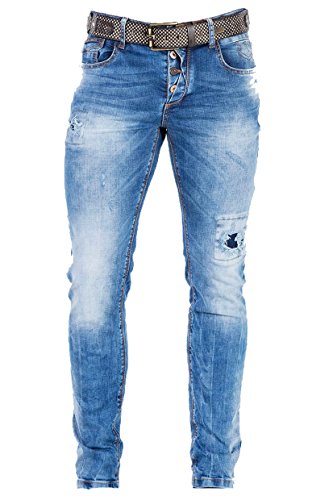 Cipo & Baxx Herren Herren Jeans Hose, Blau, 38W/32L von Cipo & Baxx